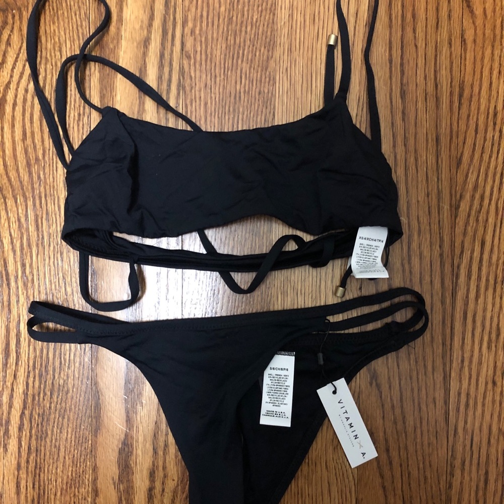 Black bikini set WITH TAGS